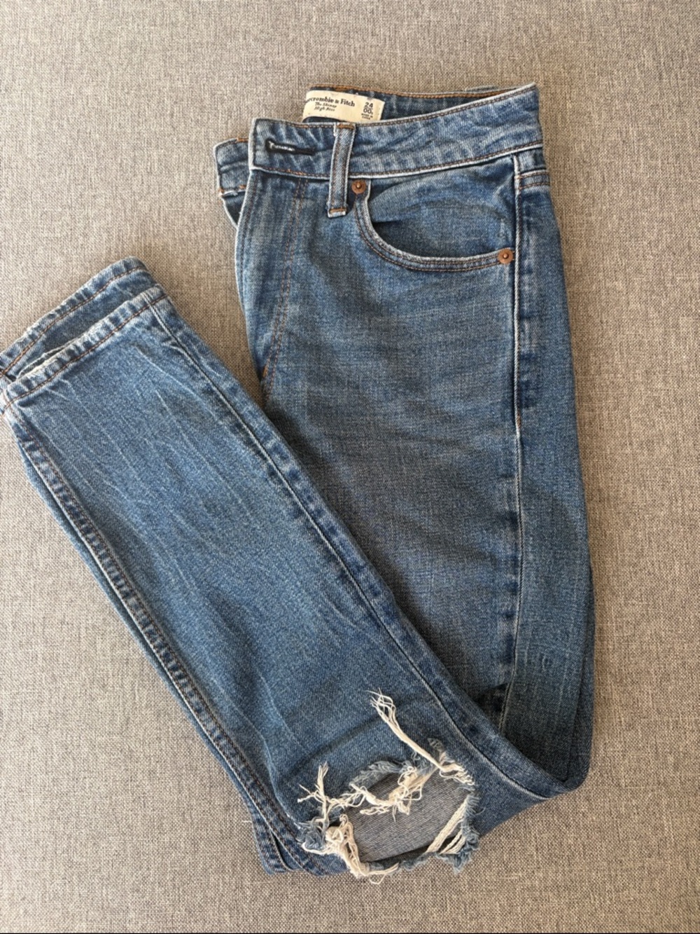 Abercrombie & Fitch Medium Blue Classic Denim Jeans
